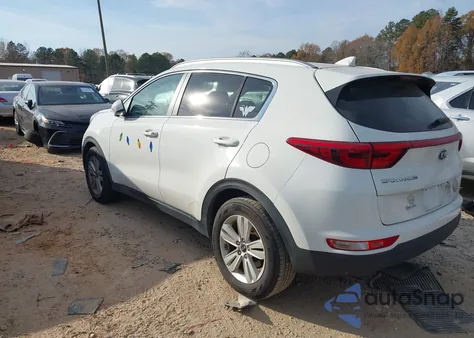 2018 Kia Sportage Lx z USA, uszkodzony, nr VIN KNDPM3AC2J7392923